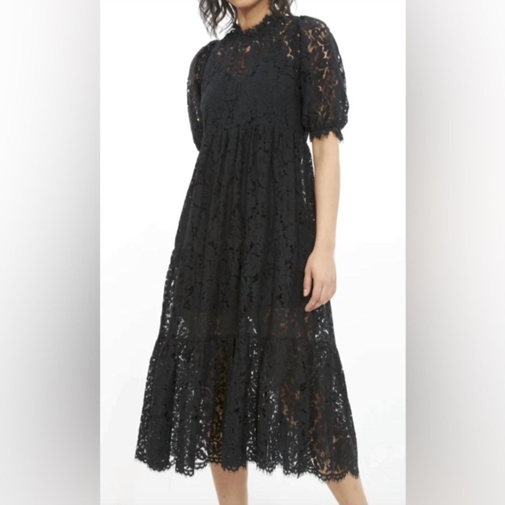 Generation Love Callista Elegant Black Lace Dress